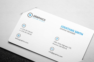 Clean Corporate Business Card - 18