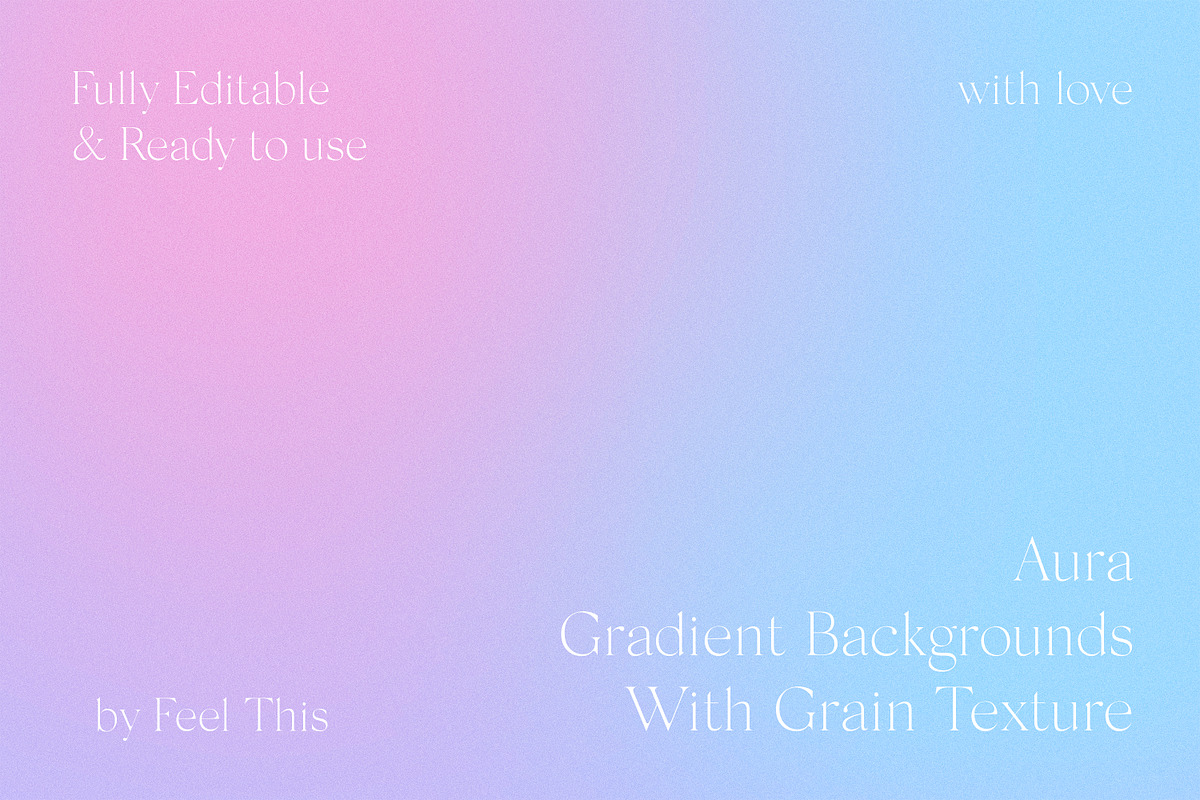 Aura Grainy Gradient Textures PS, an Object Graphic by Feel This (Photo 8 of 19)