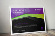Certificate Word | PSD | AI, a Stationery Template by Curve Design (Thumbnail 5 of 6)