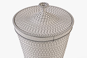 Laundry Basket IKEA Asunden, an Object 3D Model by Markelos (Thumbnail 10 of 12)