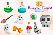 Animal Halloween, Halloween Clipart, an Animal Illustration by Apixsala (Thumbnail 8 of 14)