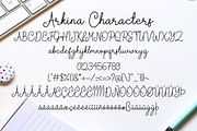 Arkina - Font Duo, a Script Font by Sibelumpagi Studio (Thumbnail 7 of 9)