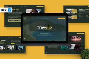 Travelio - Keynote Templates, a Presentation Template by Deepslide Studio