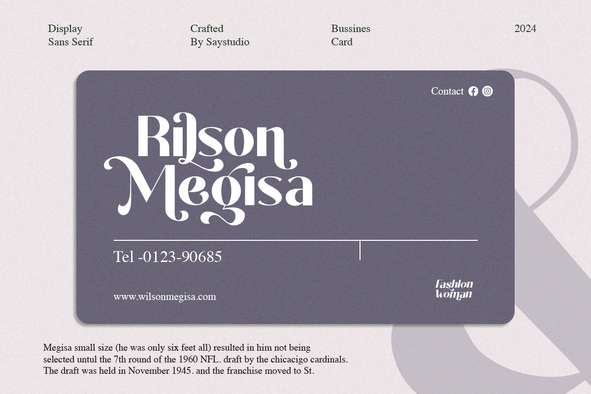 After Rain - Luxury Sans Serif Font, a Sans Serif Font by Say Studio (Photo 7 of 13)