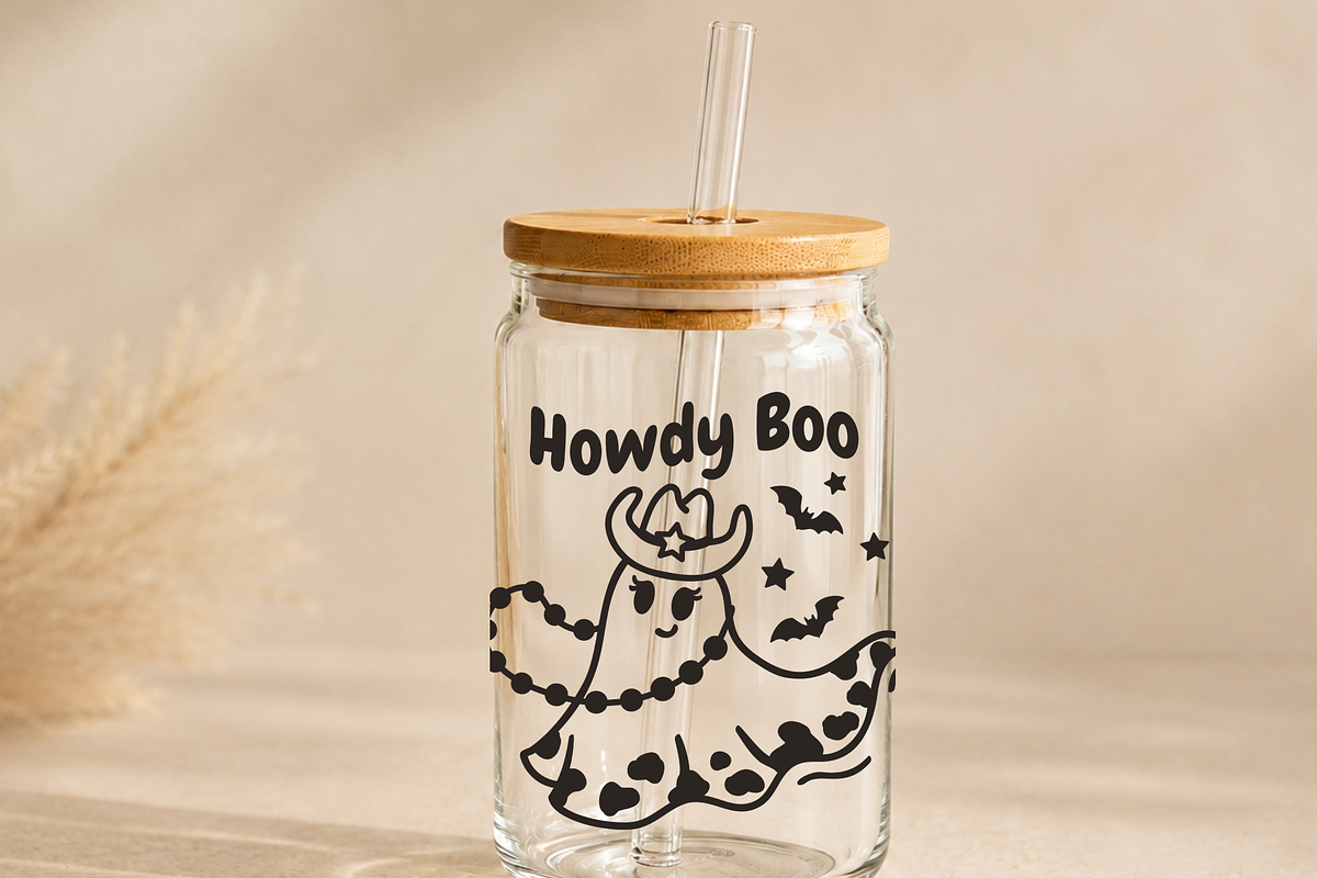 Cowgirl Ghost SVG Western Howdy Boo, an Object Graphic by TanchaArt (Photo 4 of 9)