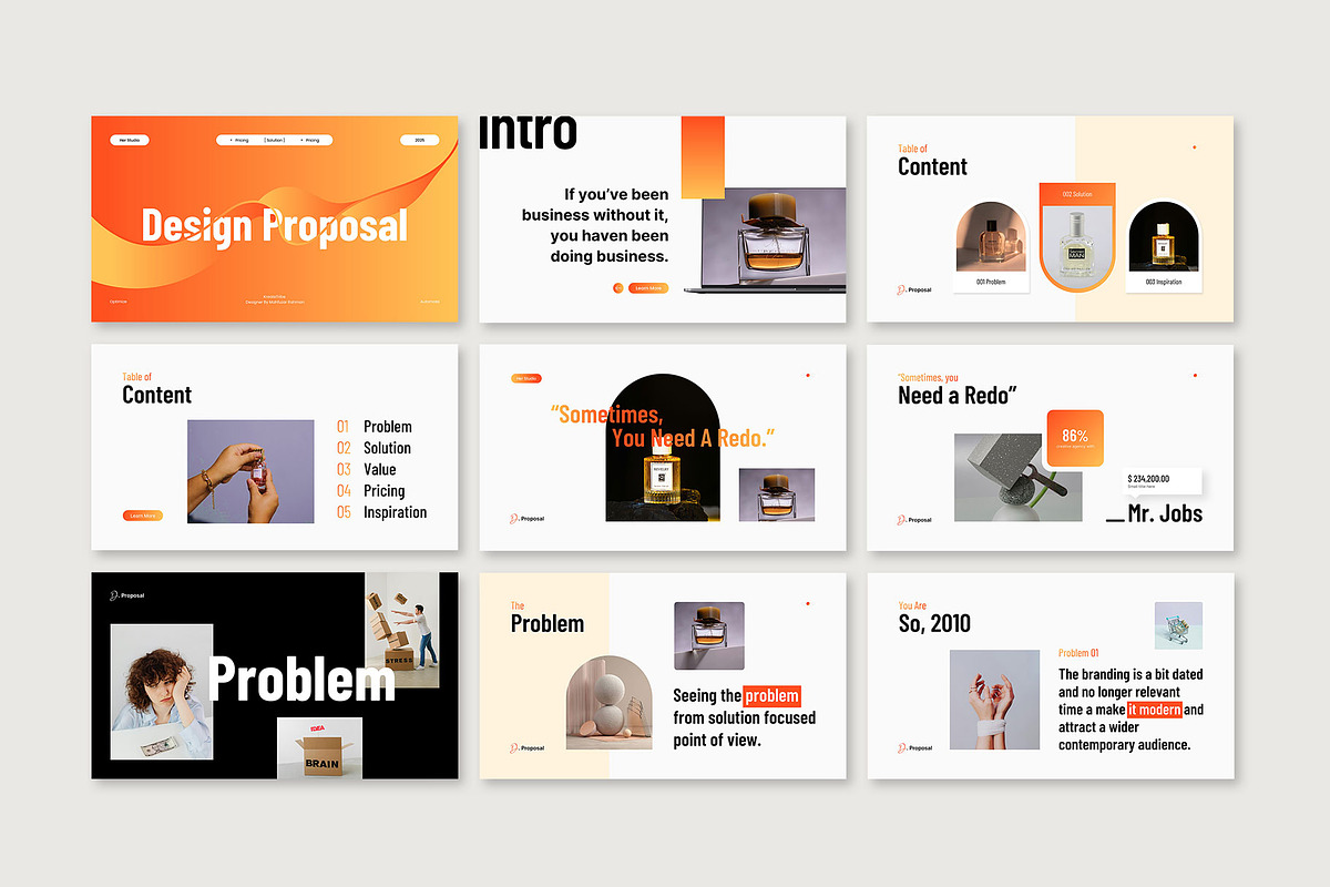 Design Proposal Presentation, a Presentation Template by KreateTribe (Photo 6 of 6)