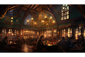 menu pub restaurant background ai, a Food & Drink Photo by pikepicture
