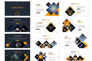 Moona - Google Slides Template