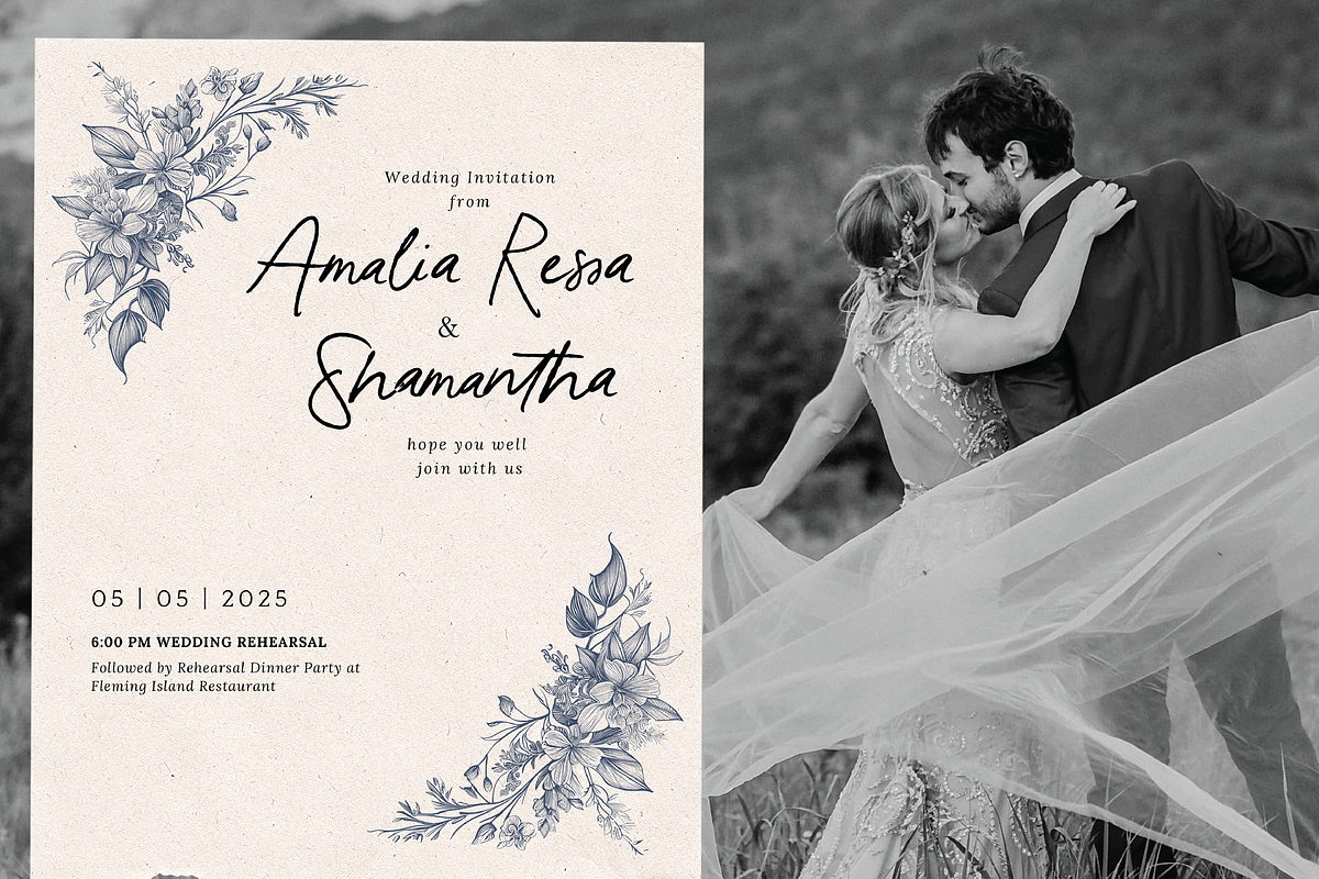 Mollina Blossom Handwritten, a Handwritten Font by Pinakiaa Studios (Photo 4 of 11)