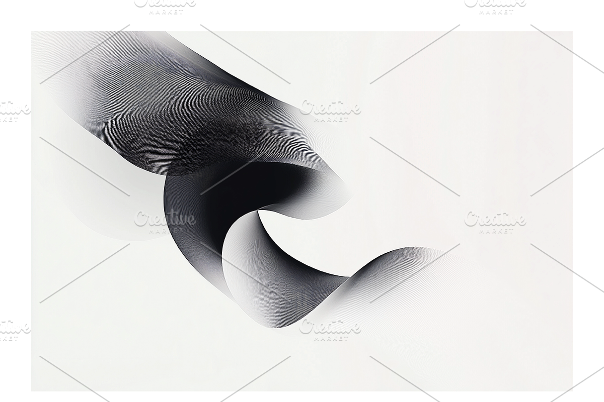 Miba Co · B&W Abstract Minimalism, a Texture Illustration by milatovar (Photo 6 of 20)