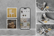 Social Media Post Mockup, an iPhone Mockup by Pexelyou (Thumbnail 1 of 5)