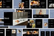 Reva : F&B Business Keynote, a Presentation Template by Punkl Camp (Thumbnail 1 of 9)