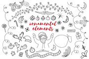 Merry Little Christmas Kit, a Decorative Illustration by Daria Chegaieva (Thumbnail 4 of 8)
