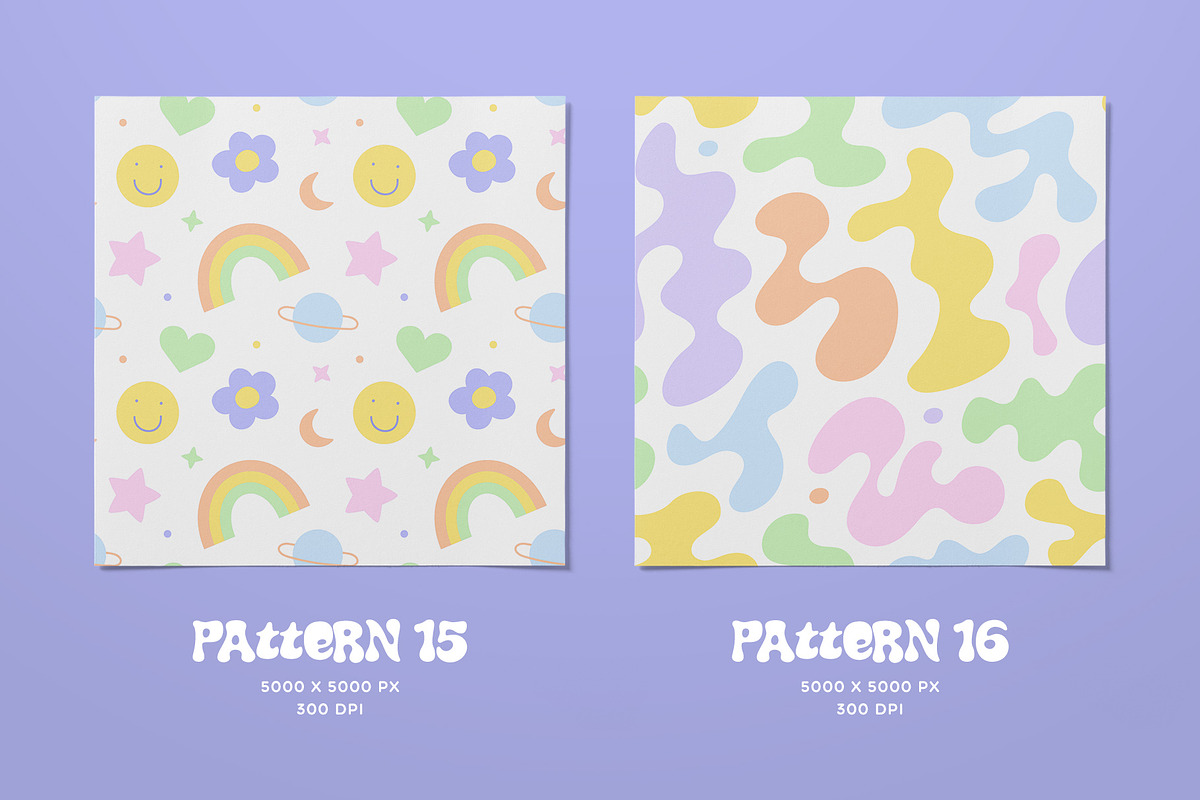 Pastel Pattern Set, a Pattern Graphic by Dedraw Studio (Photo 9 of 20)