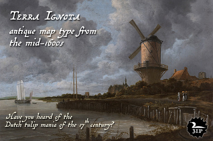 Terra Ignota, a Script Font by Three Islands Press