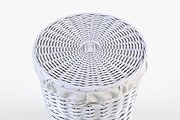 Wicker Laundry Basket 03 White, an Object 3D Model by Markelos (Thumbnail 3 of 12)