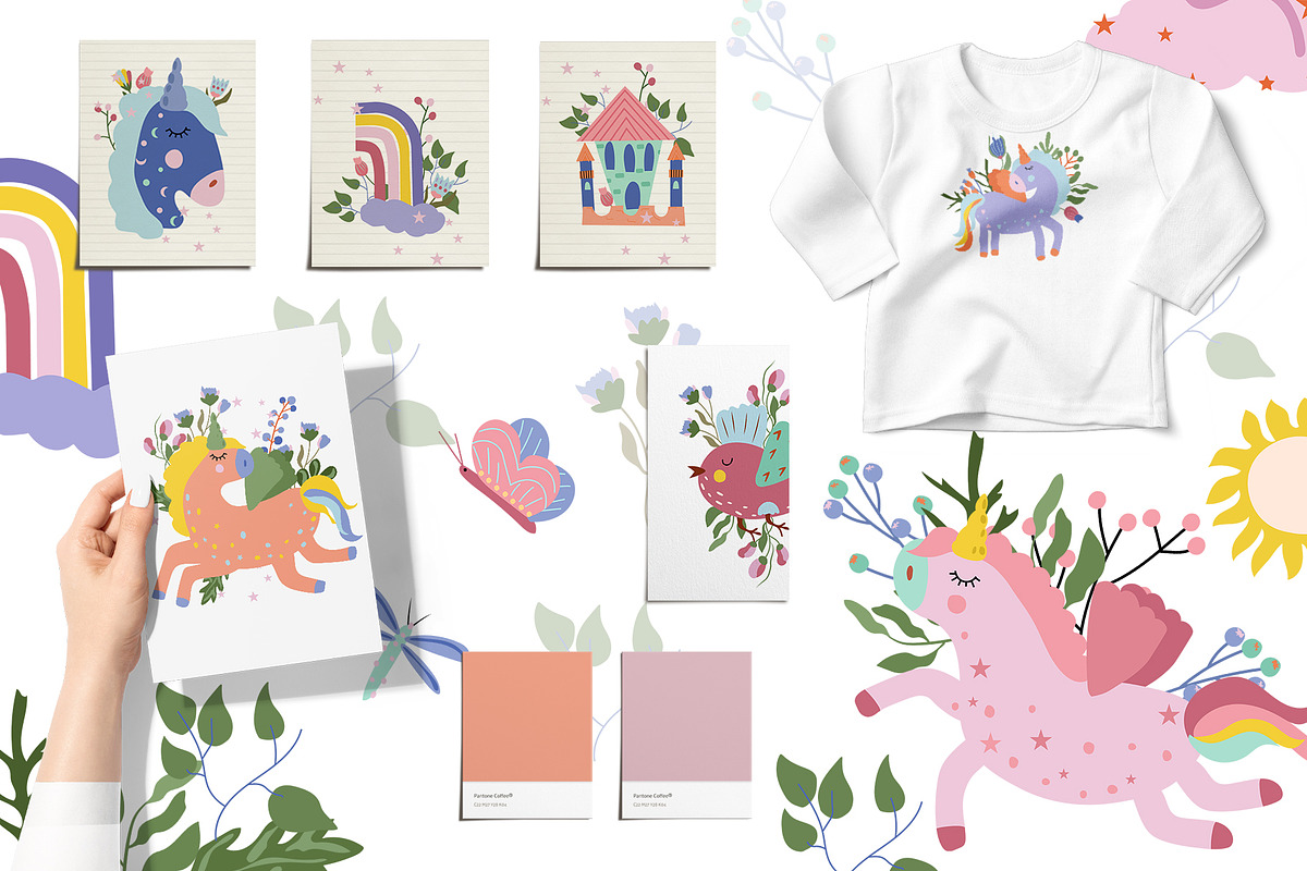 Magical Unicorns, big collections, an Animal Illustration by Usis (Photo 5 of 22)