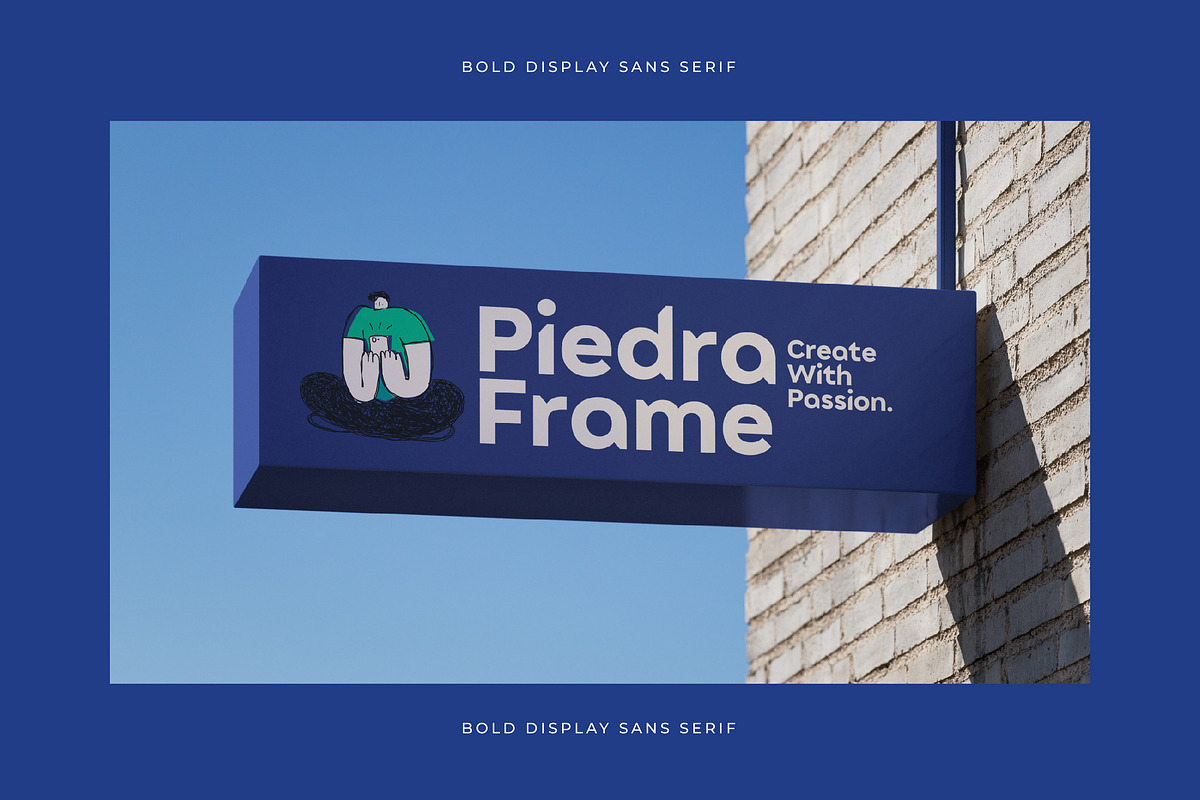 Blare Bold Display Sans Serif Font, a Sans Serif Font by Jaruka (Photo 11 of 11)