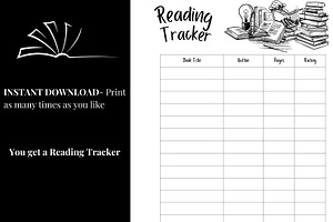 Ultimate Printable Reading Tracker