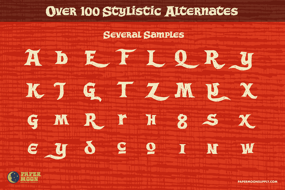 Corman Hand Drawn Celtic Font, a Font by Paper Moon Graphic Supply (Photo 5 of 8)