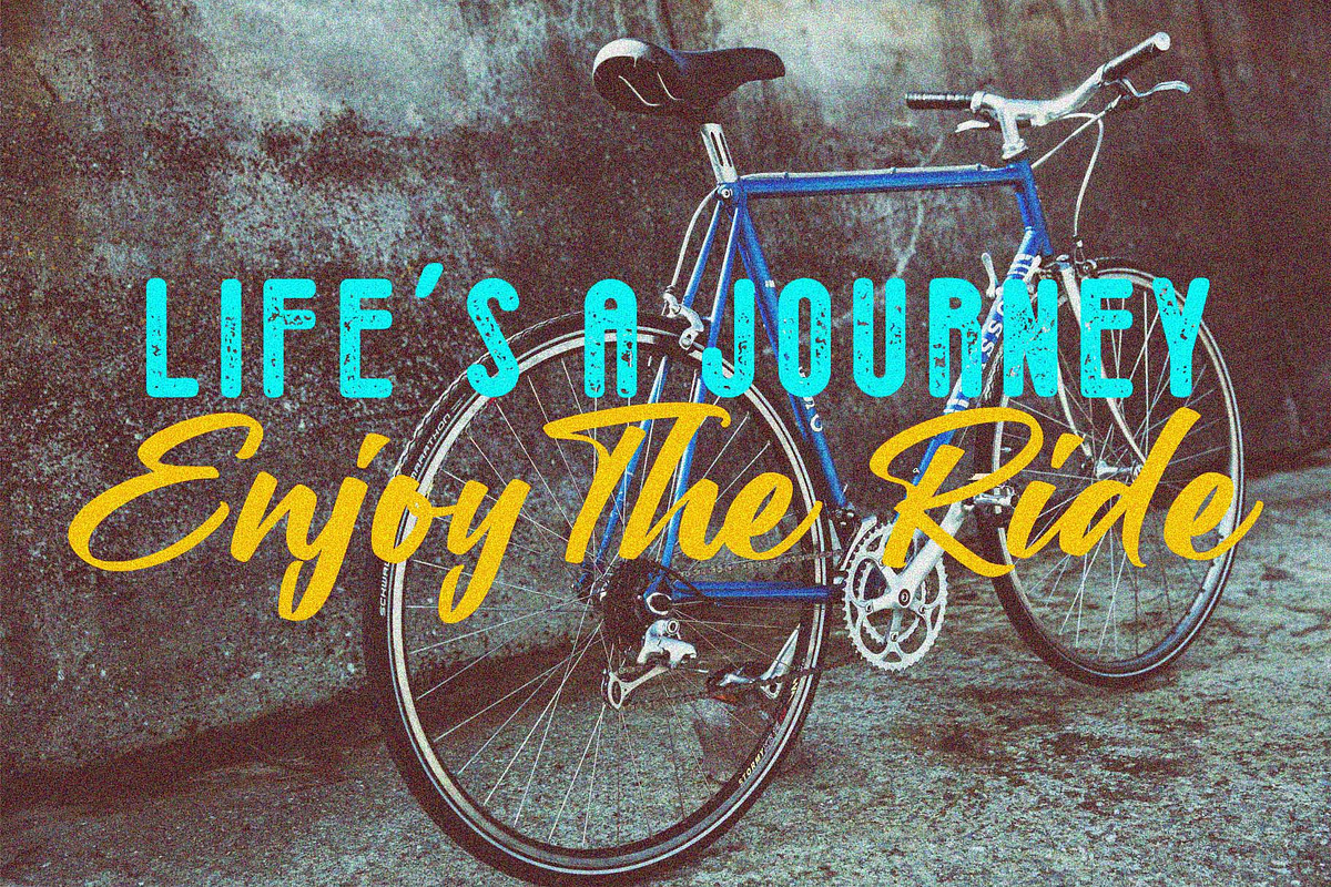 Ballerick Script Font, a Script Font by HanzelSpace Studio (Photo 6 of 6)