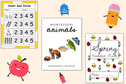 1500+ Pre-K+K Learning Pages + Bonus, an Education Illustration by ThePhoton (Thumbnail 2 of 5)