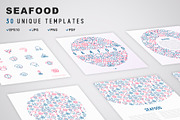 Seafood Icons Set | Concept, an Outline Icon by Alex Blogoodf (Thumbnail 5 of 12)