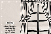 Light Academia Clipart, Book Set, an Object Illustration by The October Creative (Thumbnail 3 of 6)
