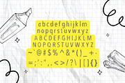 Scratchpad - Messy Handmade Font, a Handwritten Font by HipFonts (Thumbnail 2 of 6)