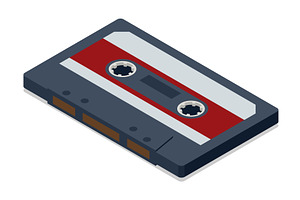 An isometric illustration of a, an Illustration by Golden Sikorka