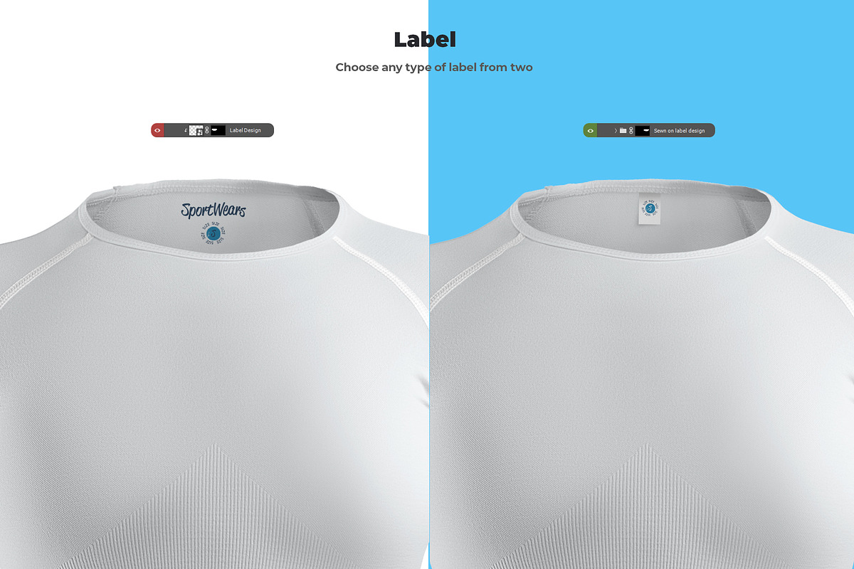 5 3D Sports Leggings and Top Mockups, a Shirt Mockup by Grow Design Craft Studio (Photo 5 of 7)