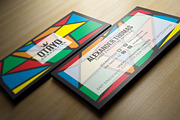 Colourful Business Card Template, a Business Card Template by Marvel (Thumbnail 2 of 6)