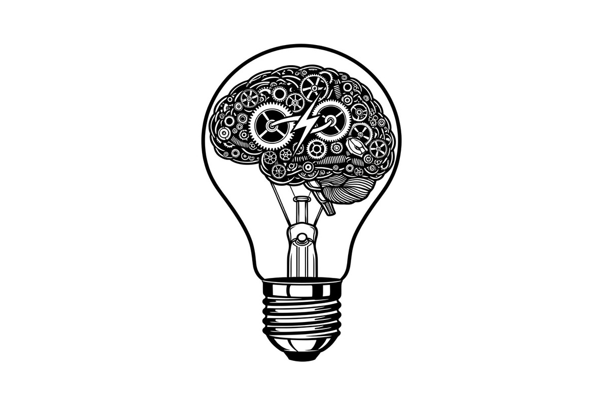 Creative Brain Light Bulb Bundle, an Object Illustration by Designs_River (Photo 28 of 29)