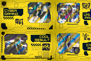 Cyberpunk Gaming, a Templates & Theme by mdlabdesign