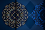 Mandala Circular Pattern Vector Pack, a Background Graphic by NJ Himel (Thumbnail 27 of 95)