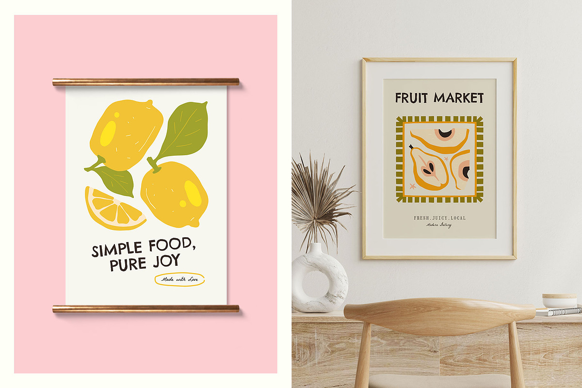 Healthy Food | Wall Art Collection, an Object Graphic by Leleka.Store (Photo 13 of 20)