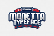 Monetta, a Font by TGIF.STD (Thumbnail 1 of 4)