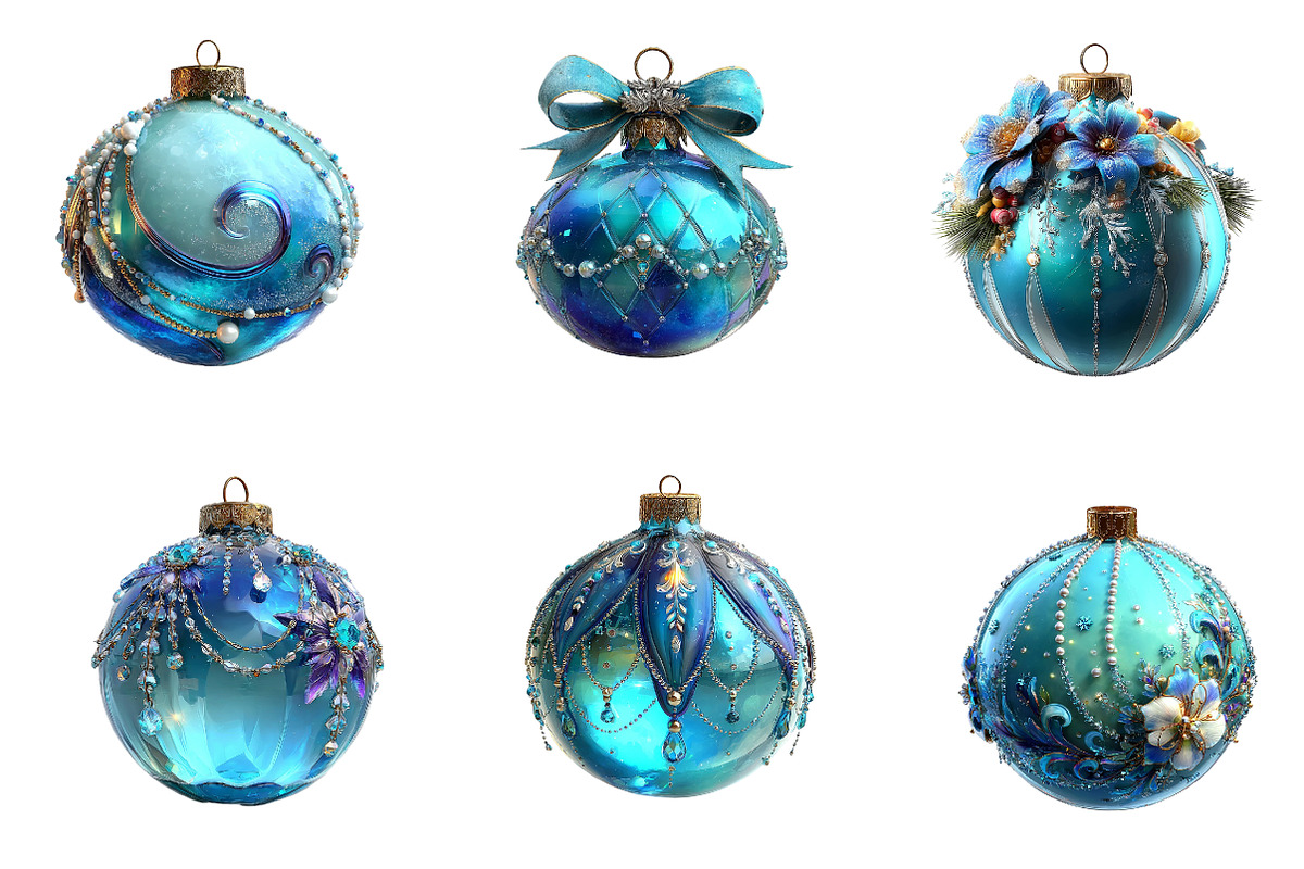 minimalist christmas ornament clipar, an Illustration by CreationArt (Photo 4 of 6)
