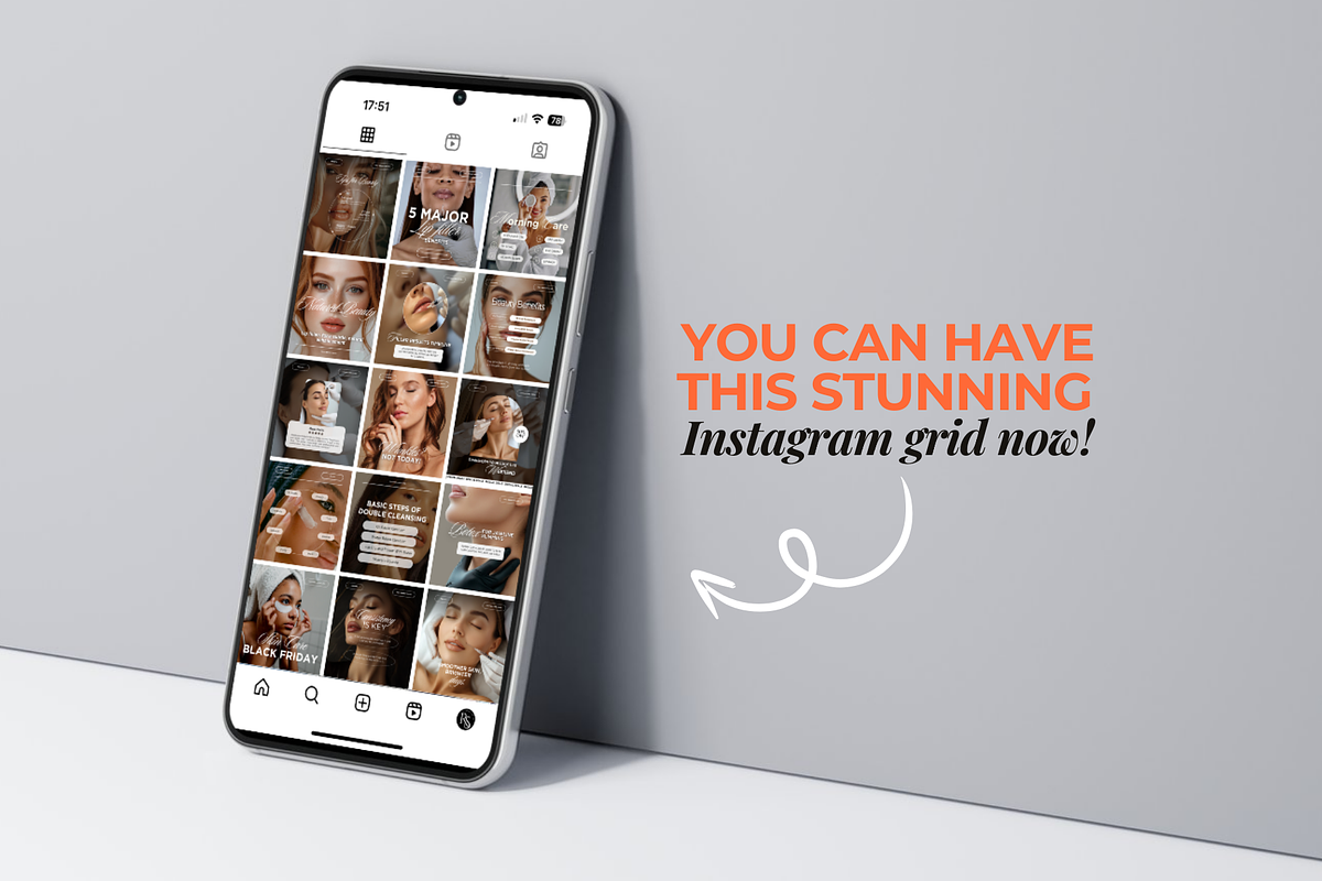Medspa Social Media Templates, a Social Media Template by DesignsbyMariaStudio (Photo 6 of 10)