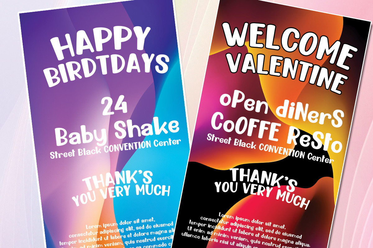 Baby Shake, a Handwritten Font by Bramcreative (Photo 2 of 10)