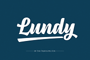 Lundy Skate Type Font, a Script Font by The Traveling Fox (Thumbnail 1 of 5)