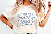 Let Me Tell You About My Jesus PNG,, an Illustration by SharpMarketplace (Thumbnail 1 of 9)