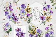 SPRING FLOWERS Watercolor Collection, a Decorative Illustration by Inna Sinano (Thumbnail 4 of 11)