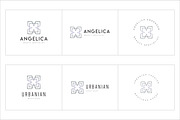 300 Geometric Premade Logo Bundle, a Branding & Logo Template by XpertgraphicD (Thumbnail 45 of 63)