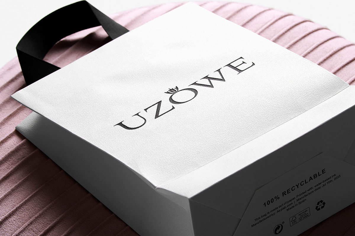 Logo Mockup Shopping Bag on a Puff, a Product Mockup by Asylab (Photo 2 of 5)
