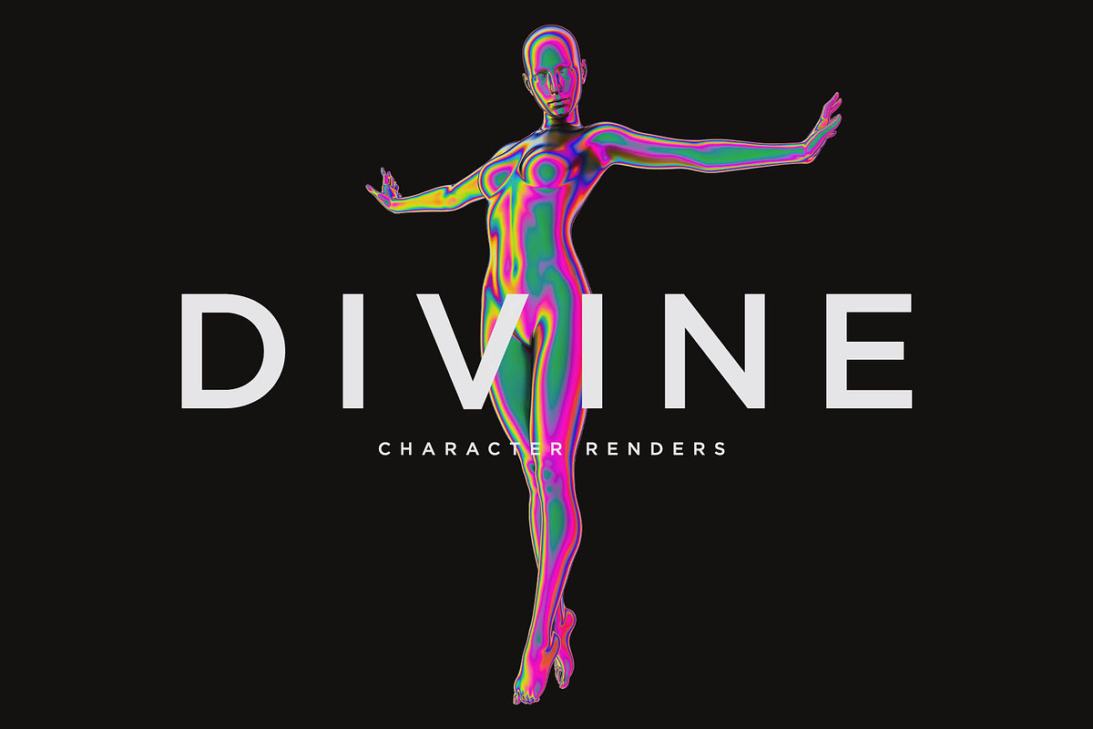 Divine: Character Renders, an Object Graphic by RuleByArt (Photo 3 of 16)