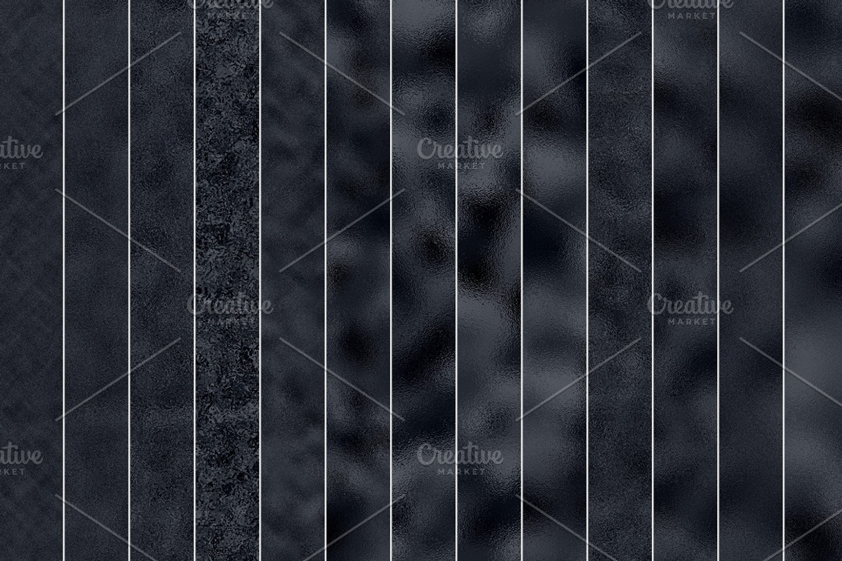 Black Foil Textures, a Texture Graphic by U + Me Studio (Photo 2 of 5)
