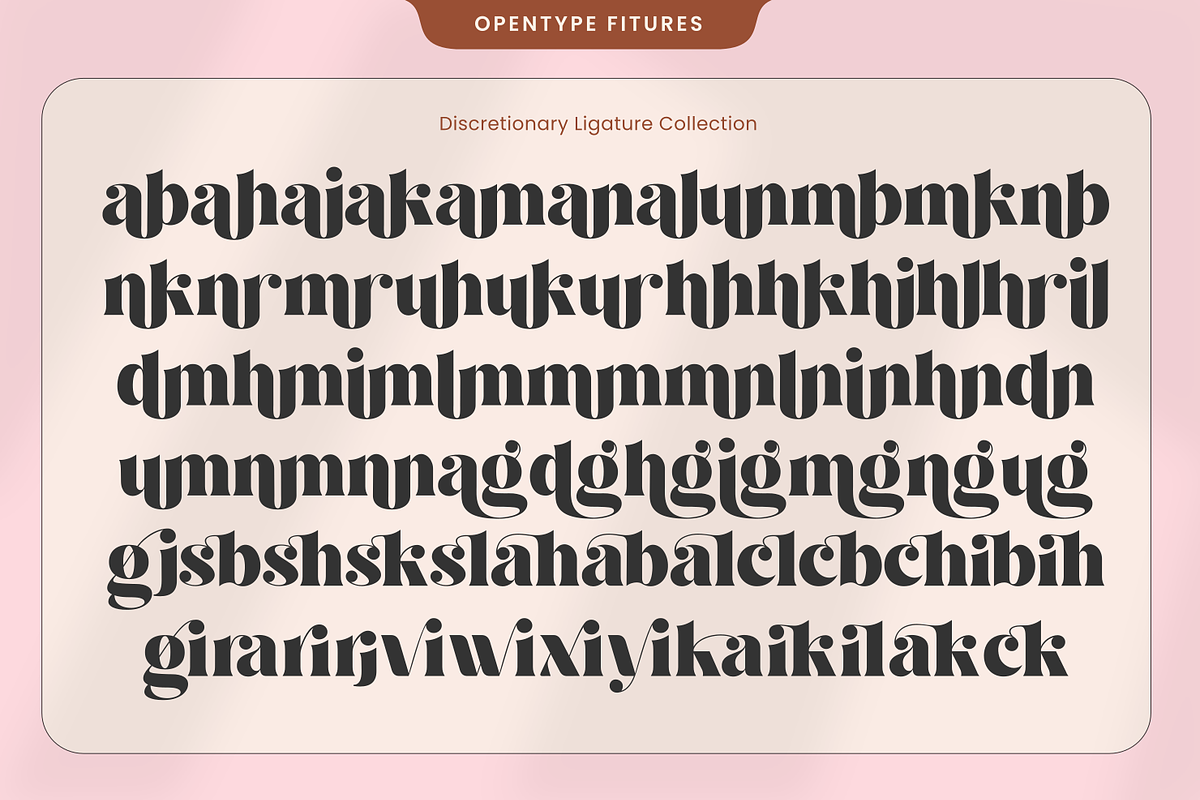 Sugar Magic Serif - 9 Font Family, a Serif Font by zeenesia (Photo 24 of 26)