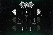 Drumonz | Metal Font, a Blackletter Font by WingBuk (Thumbnail 10 of 12)