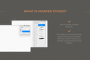 Marker Studio | Procreate Brushes, a Brush Add-On by Katsia Jazwinska (Thumbnail 2 of 10)